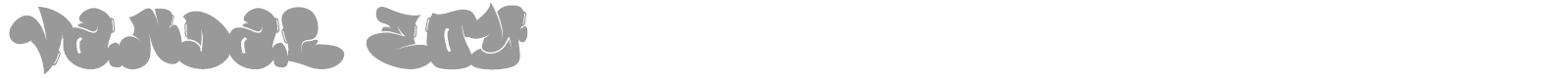 Vandal Zoy font preview